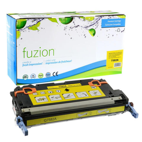 HP Q7582A Remanufactured Toner - Yellow