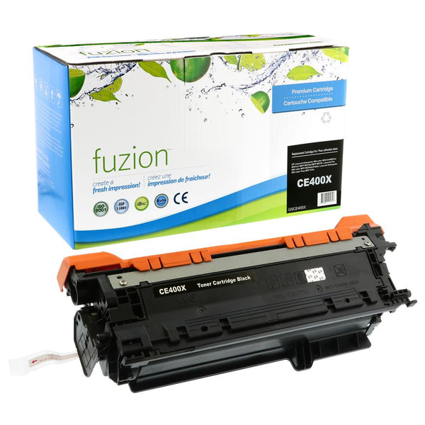 HP CE400X Remanufactured Toner - Black