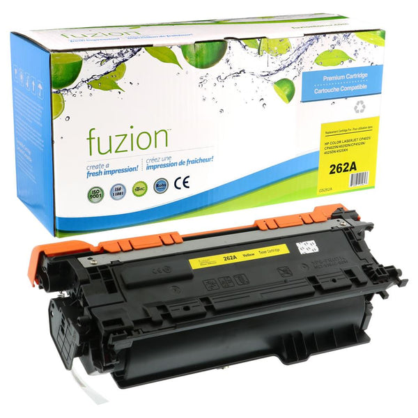 HP CE262A Remanufactured Toner - Yellow
