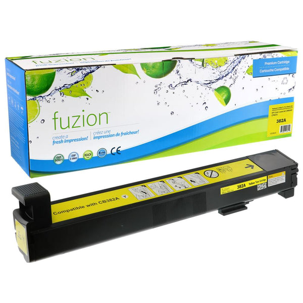 HP CB382A Remanufactured Toner - Yellow