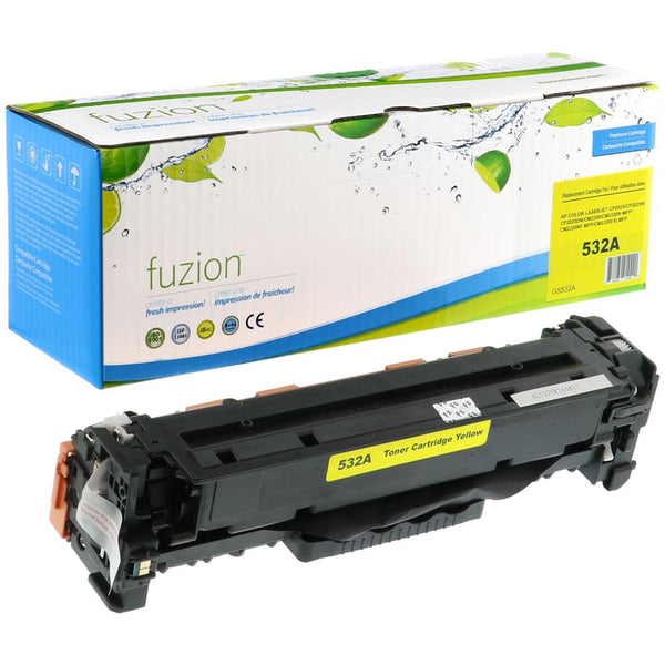 HP CC532A Remanufactured Toner - Yellow