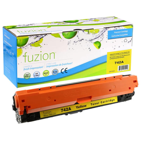 HP CE742A Remanufactured Toner - Yellow