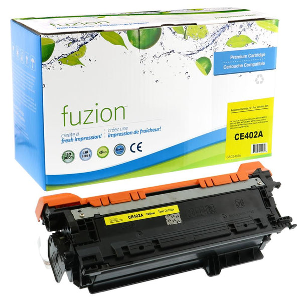 HP CE402A Remanufactured Toner - Yellow