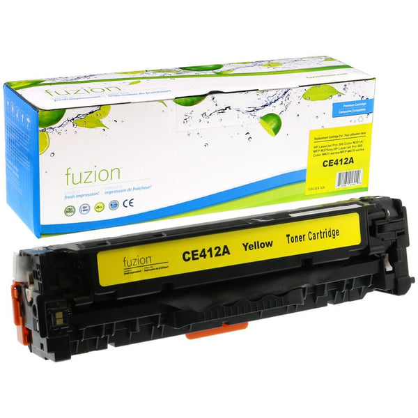 HP CE412A Remanufactured Toner - Yellow