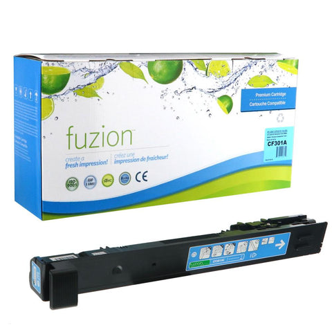 HP CF301A Remanufactured Toner - Cyan