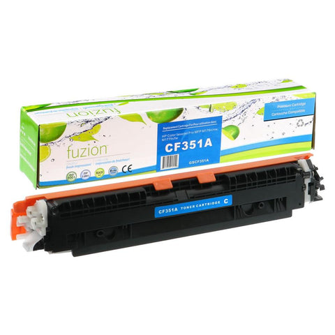 HP CF351A Remanufactured Toner - Cyan