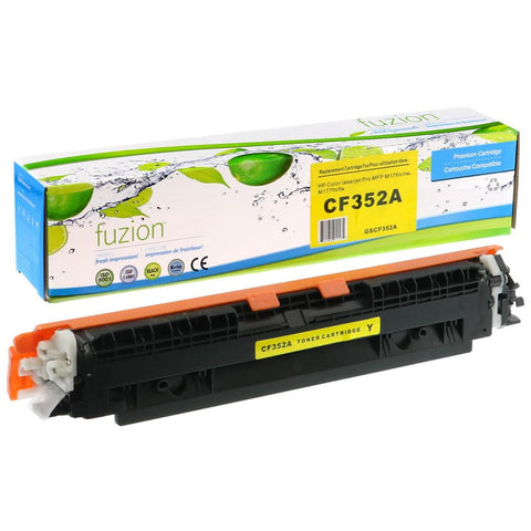 HP CF352A Remanufactured Toner - Yellow